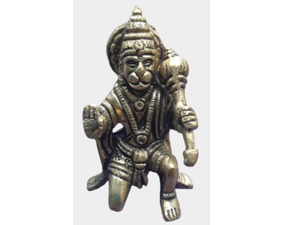 Hanuman Idol (Brass) 3"