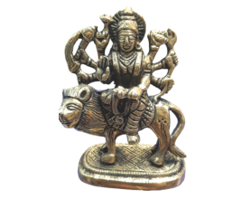 Durga Idol 4" (Brass)