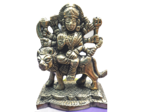 Durga Idol 3" (Brass)
